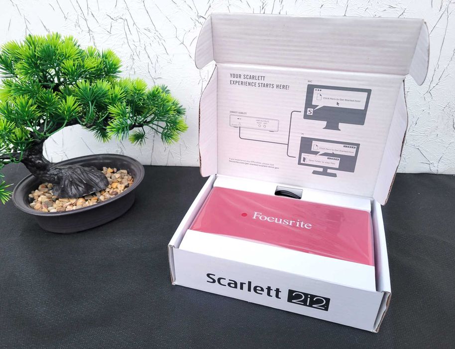 Звукова карта Focusrite Scarlett 2i2 3rd Gen (USB аудіоінтерфейс)