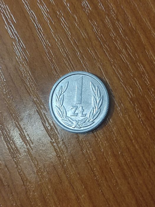 1 zł z 1990r. MW  PRL