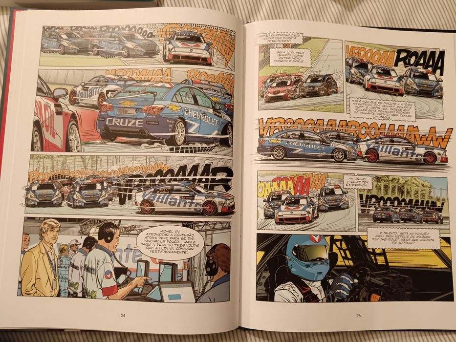 Livro BD Michel Vaillant - Em nome do filho