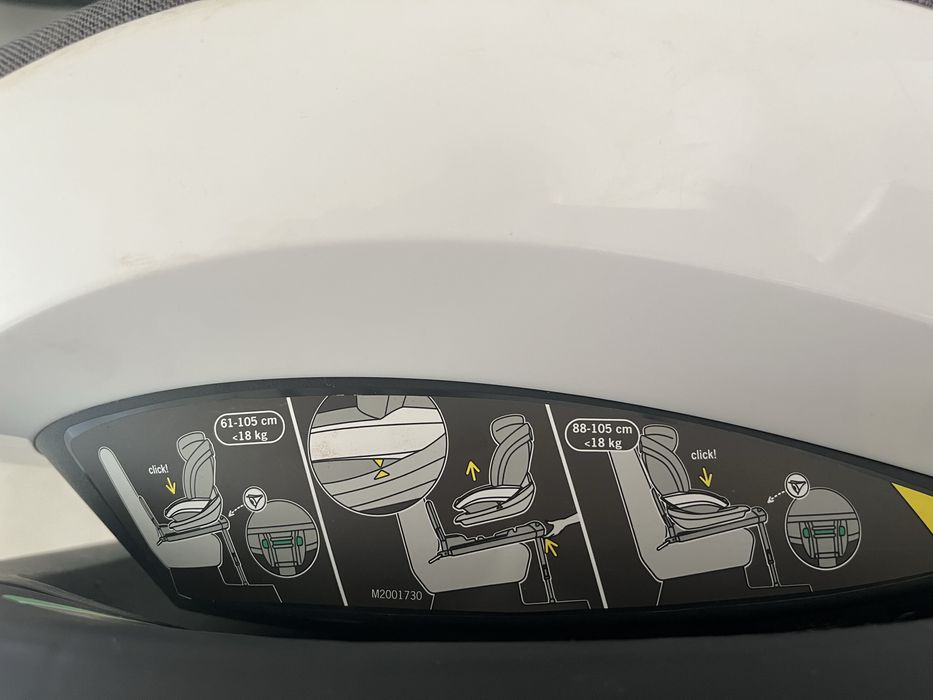 Cadeira Auto Izi Modular I-Size cizenta BeSafe