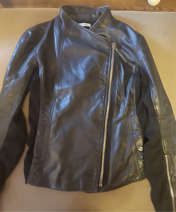 Damska kurtka skórzana PINKO