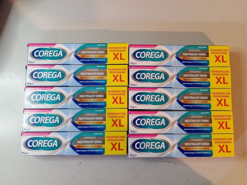 Corega Super Mocny Krem mocujący do protez zębowych 70 g