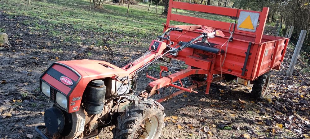 Motocultivador goldoni de 14 CV