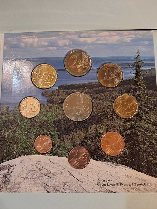 Carteira anual Finlândia 2002 (Rara)