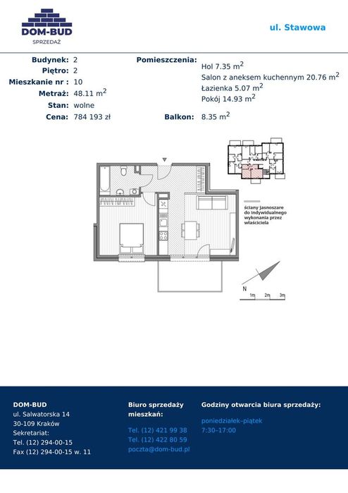 ul. Stawowa | mieszkanie 2-pok. | 2.10