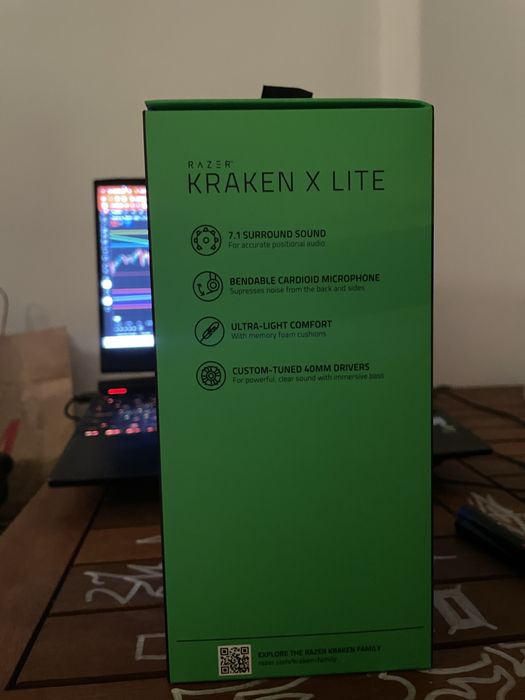 Headset Kraken X Lite