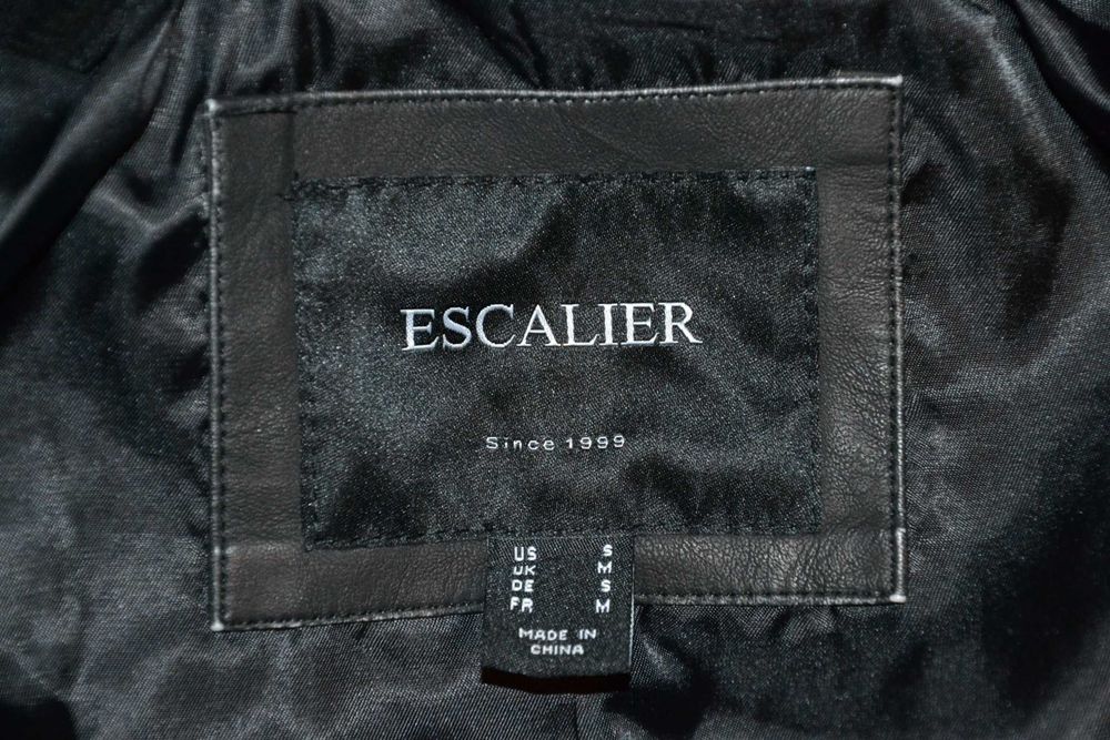 ESCALIER Kurtka Damska M Ramoneska z odpinanym kapturem