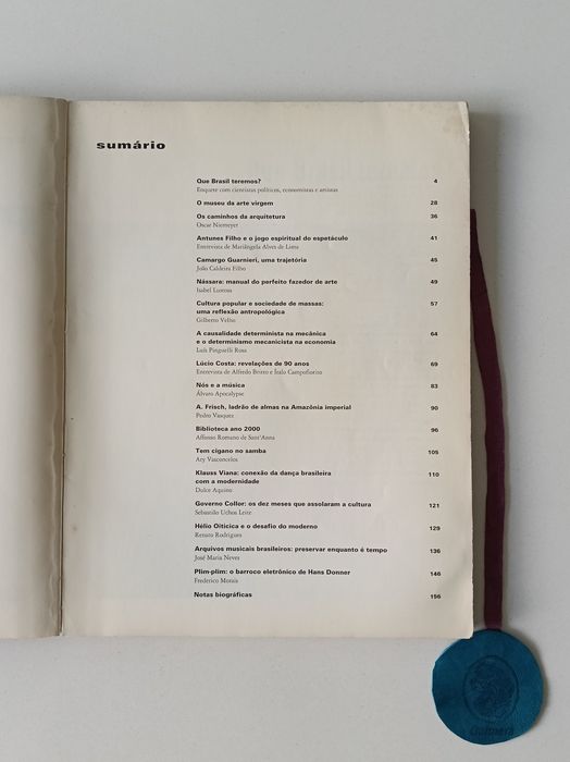 Piracema : Revista de arte e cultura n.º1 - Ano 1, 1993