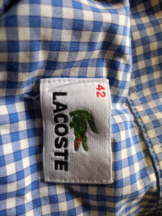 LACOSTE Koszula na lato r. 42 L Stan Idealny Okazja