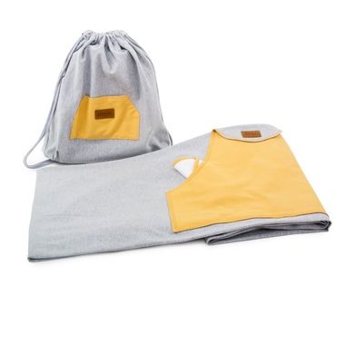 Chusta elastyczna Pocket by Poofi szaro-miodowa stan idealny