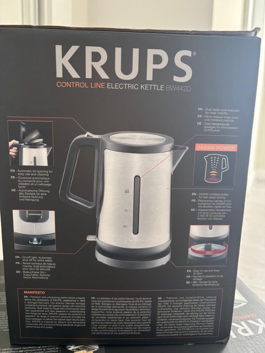 Jarro electrico KRUPS (a estrear)