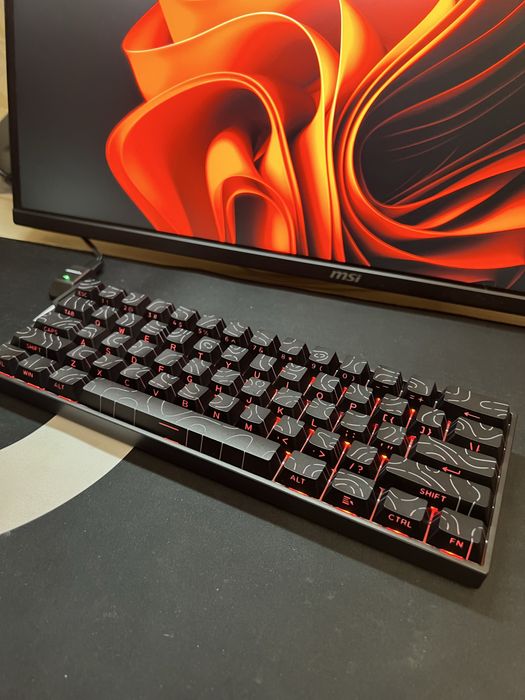 Магнитная клавиатура aula mini 60he