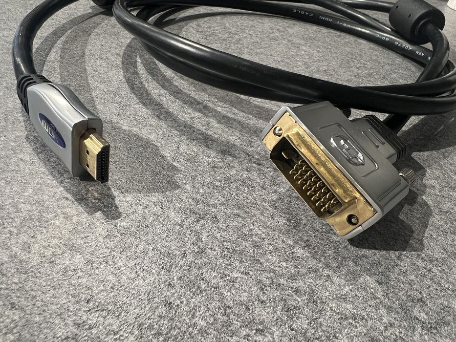 Kabel DVI HDMI / HDMI DVI  1,8m hdmi-dvi / DVI-HDMI