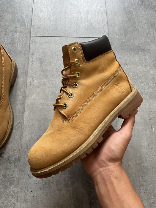 Buty Zimowe Timberland 6 inch premium musztardowe