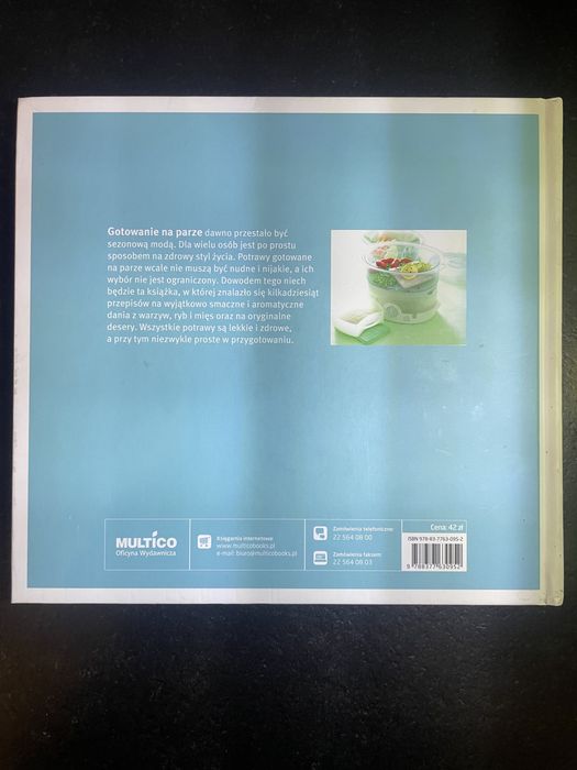 Gotowanie na Parze ksiazka kucharska