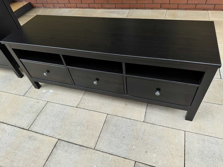 Komoda rattanowa szafka rtv  przedpokój lustro wiklinowa