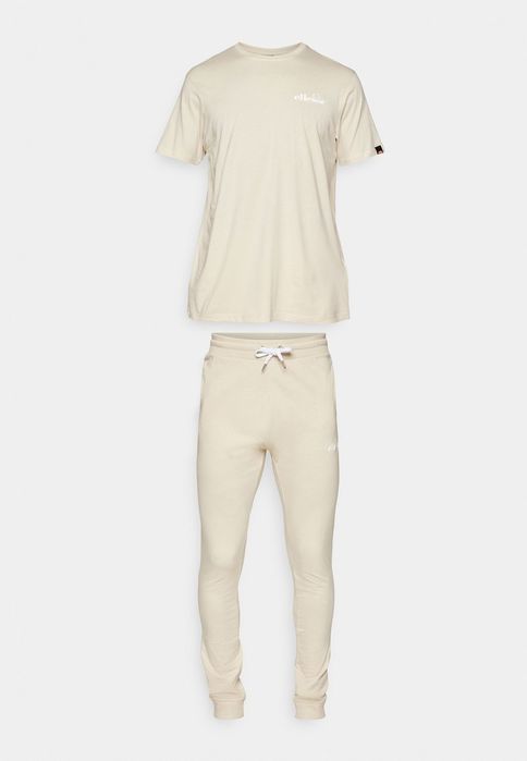 Piżama beżowa z logo Ellesse L
