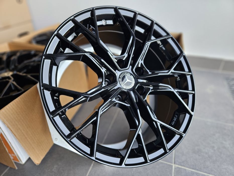 Mercedes CLE 19 " Nowe 5x112 CLA Alufelgi Czarne Felgi