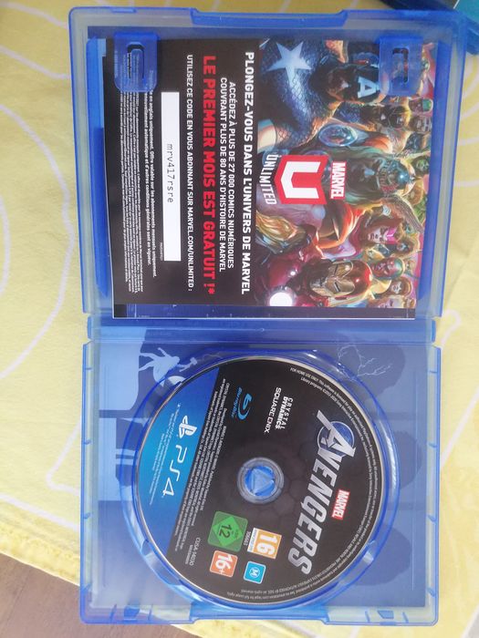 Avengers + Steelbook - ps4