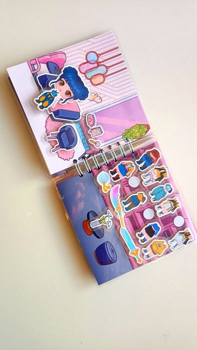 Альбом на липучках К- РОР Ляльки