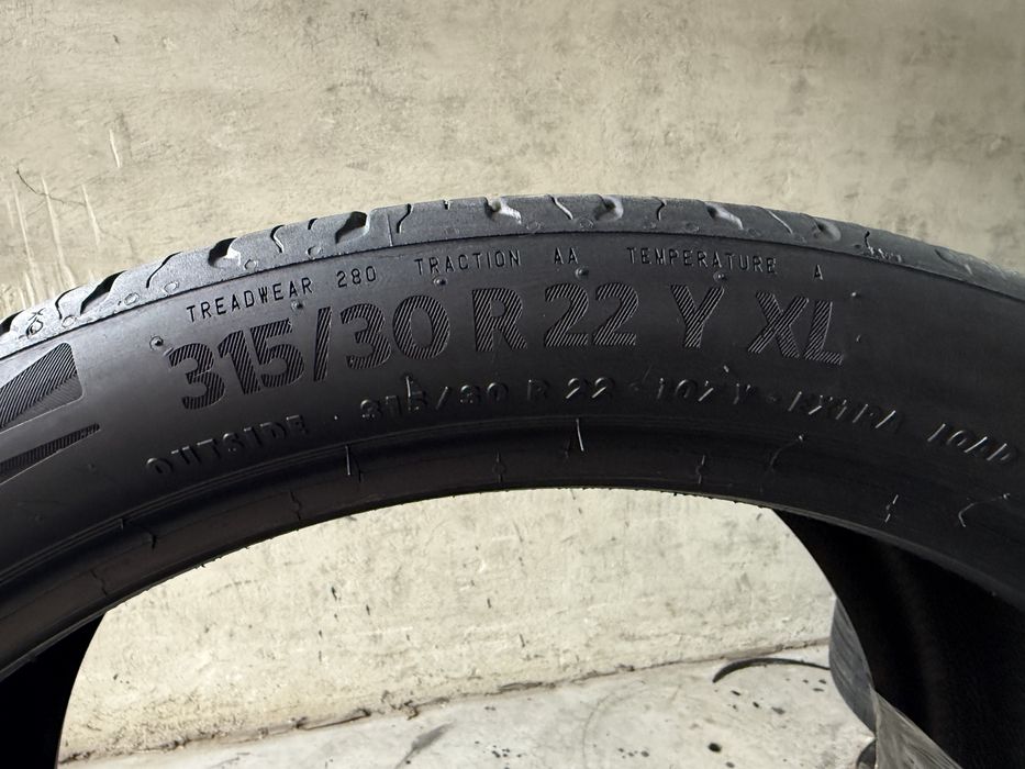 Різноширокі 275/35+315/30 R22 CONTINENTAL ECOCONTACT 6(85-90%протекто)