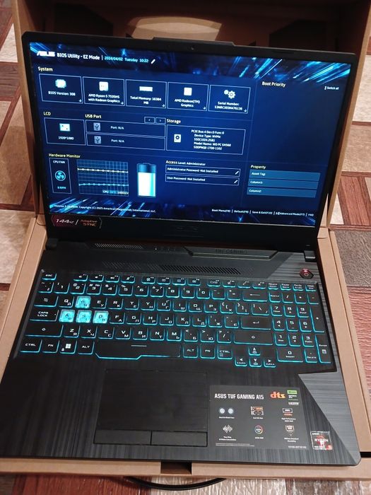Ноутбук ASUS TUF Gaming A15