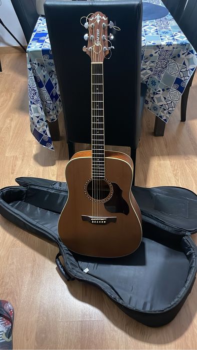 Guitarra Crafter D7n top cedar solid