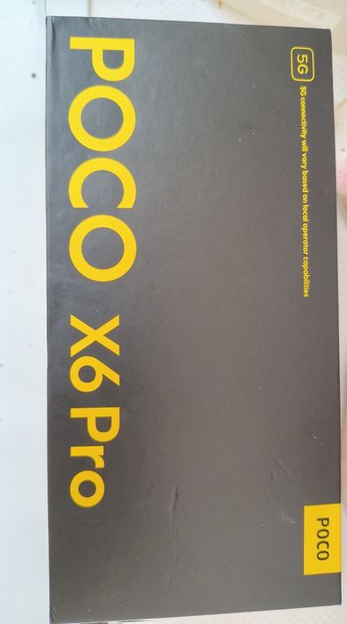 Poco X6 Pro 5G preto 8GB Ram 256GB Rom c/garantia