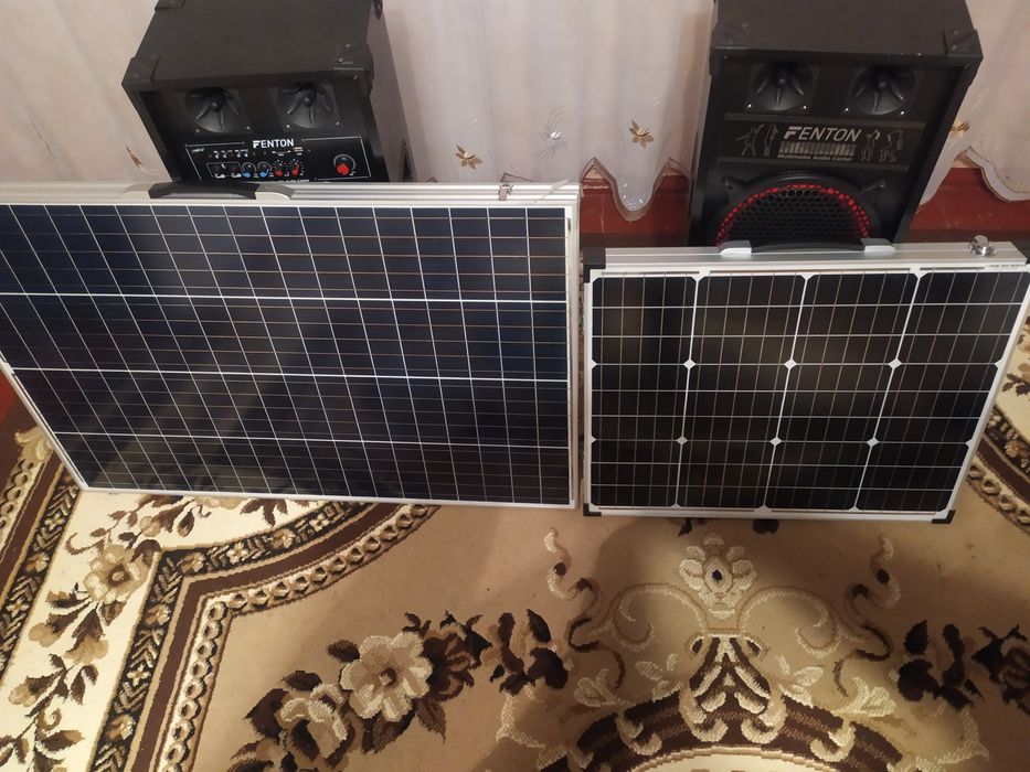 Солнечная роскладная солнечная панель 100w: 12 500 грн. - Електрика ...