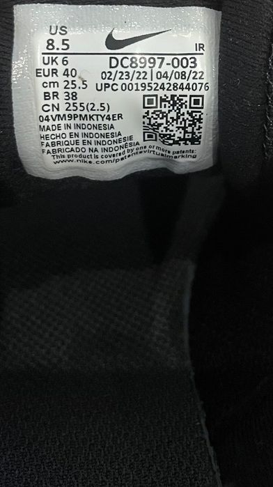 Sapatilhas de running Nike como novas