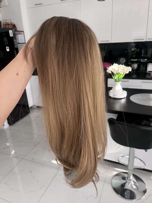 Topper miodowy blond 55 cm