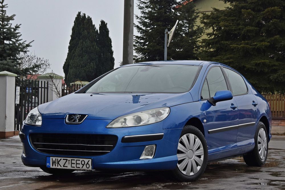 PEUGEOT 407 2.0 HDI 136KM Klimatyzacja Skóra Elektryka 2004 ROK!