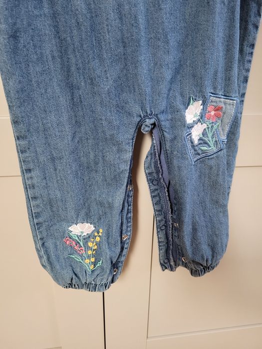 Jeansowy kombinezon kurtka katana 86 pepco