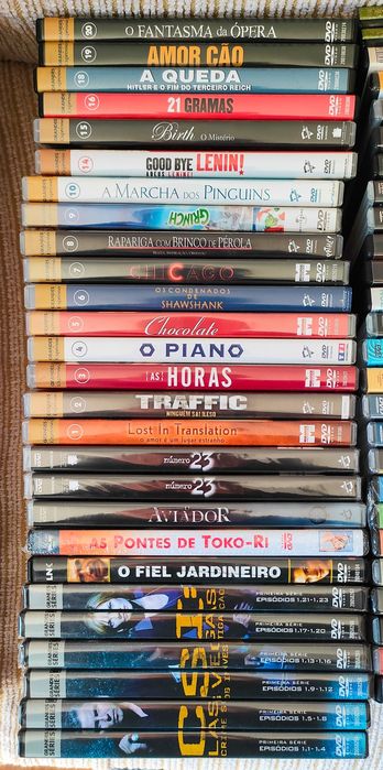 DVD de filmes variados