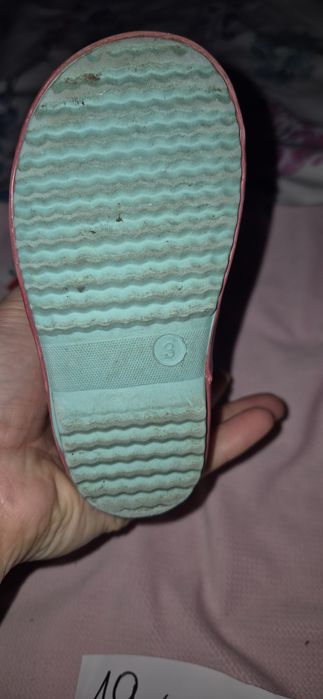 Kalosze minnie rozm 19 dl wkladki13