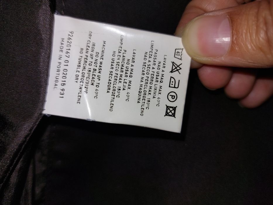 Casaco / Gabardine castanho escuro Salsa