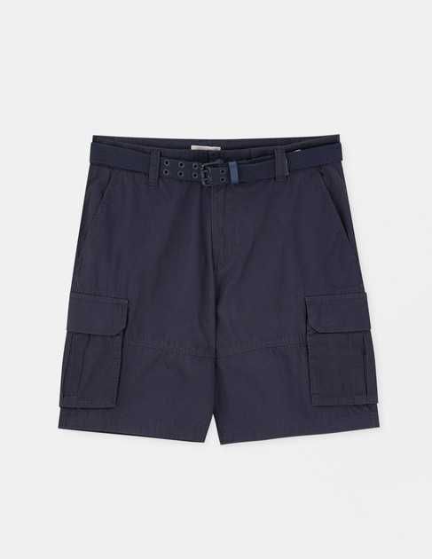 Шорти PullAndBear темно-сині розмір 42