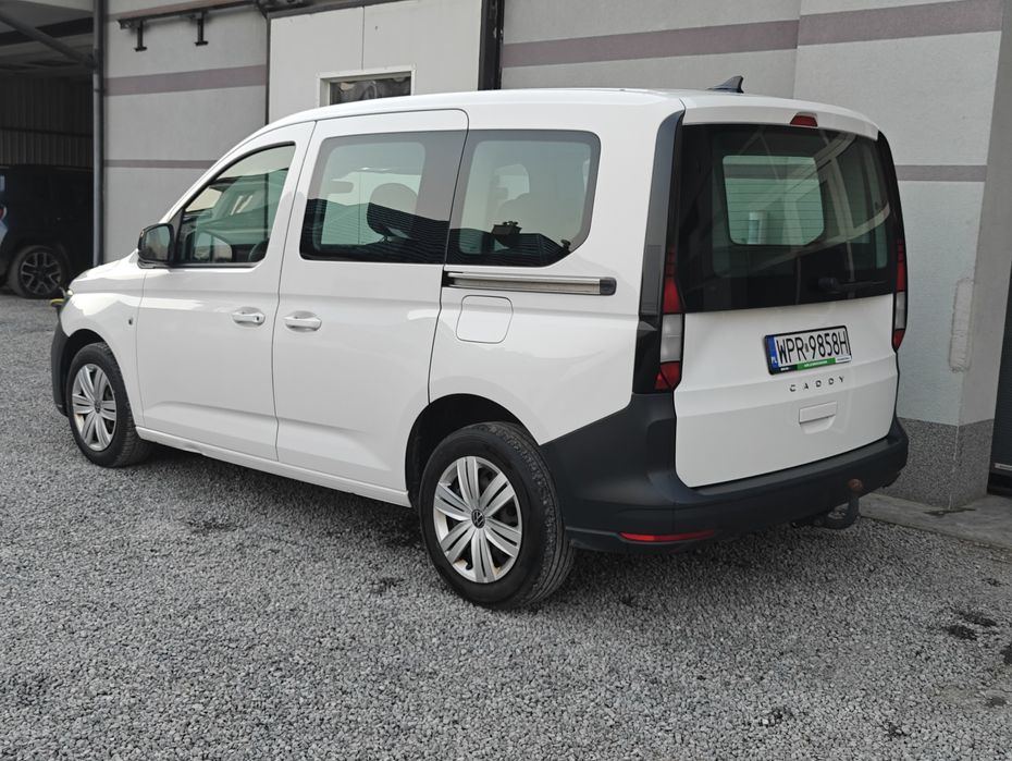 Volkswagen Caddy V 2021r 2.0 Diesel 102KM 5 osobowy Bogate Wyposażenie