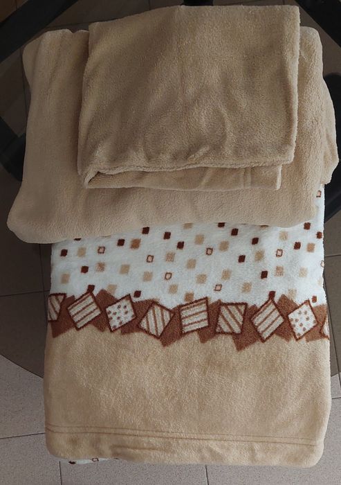 Lençóis Flanela para  Cama Individual - Nunca Usados.