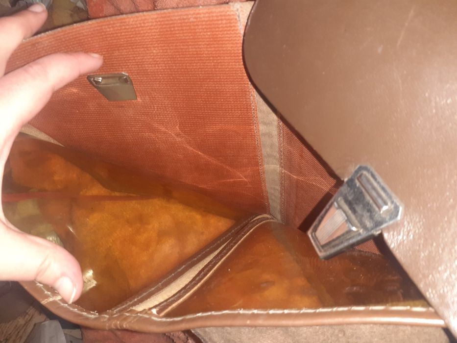 Офицерский планшет полевая сумка командира из кожи времен СССР