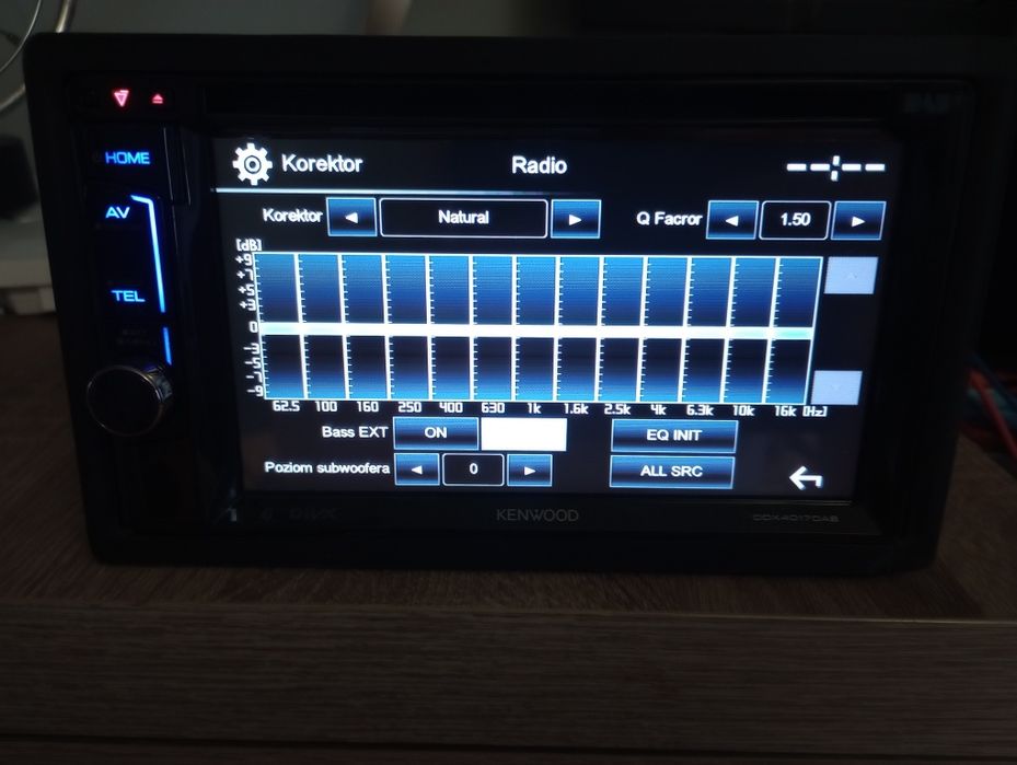 Kenwood ddx4017dab USB Bluetooth dab radio samochodowe