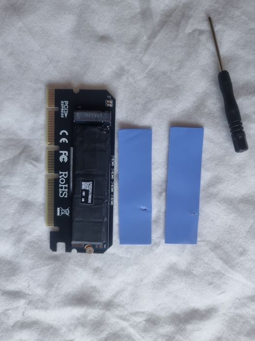 Adapter M.2 Nvme to Pcie x16