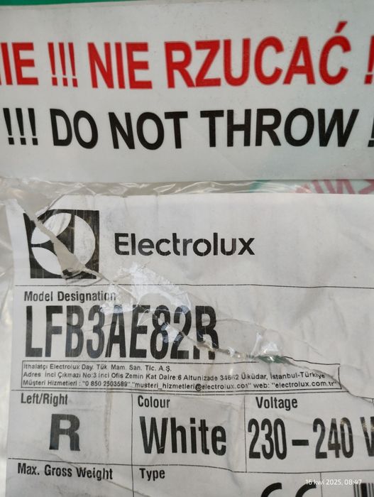 Lodówka do zabudowy Electrolux
