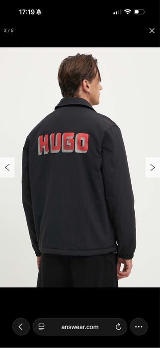 Kurtka przejsciowa  Hugo Boss. Oryginalna