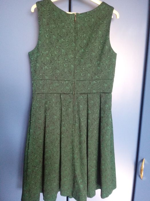 Sukienka ciemna zieleń