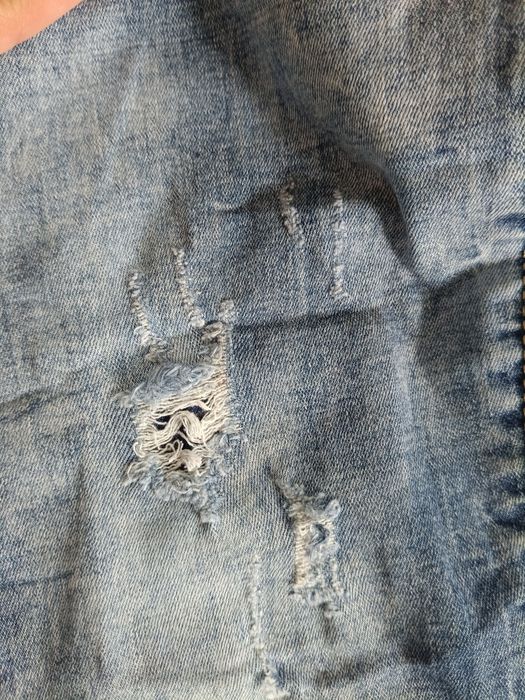 Spodnie jeansowe, jeansy z przetarciami Goodies