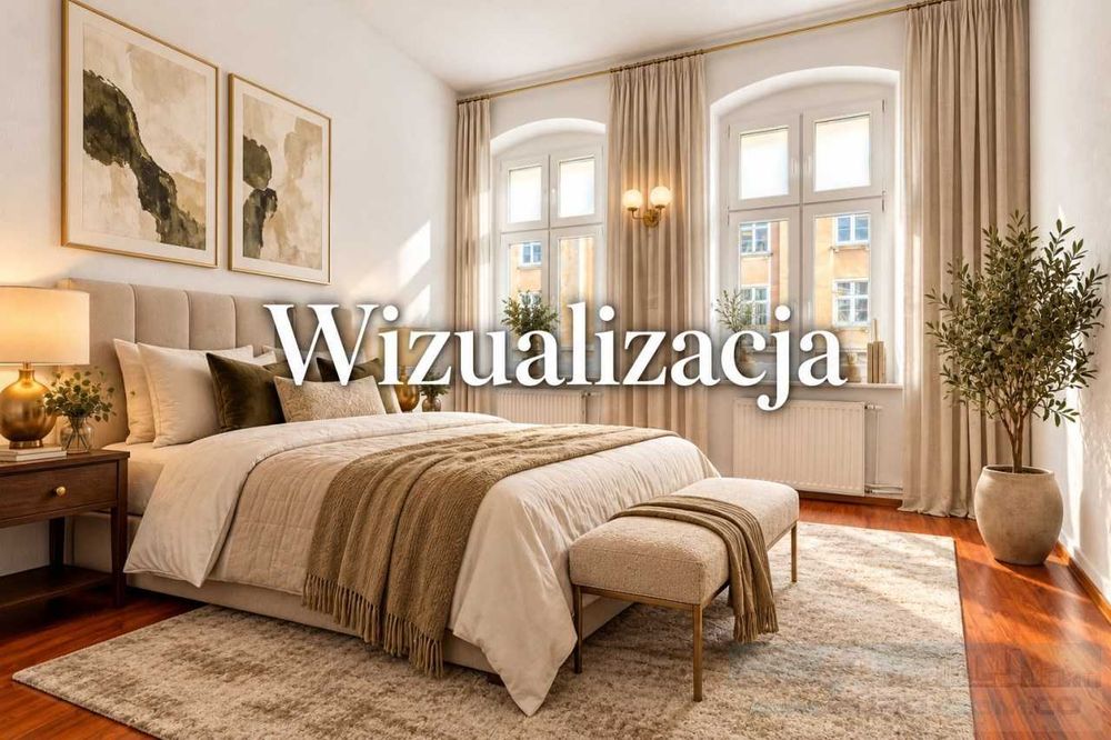 Przestronne 3-pokojowe mieszkanie NA WYNAJEM | 93,16 m² | ul. Stolarska | kamienica | BALKON