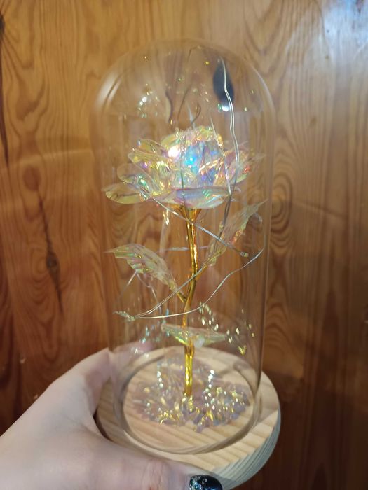 Róża w szkle dzień kobiet