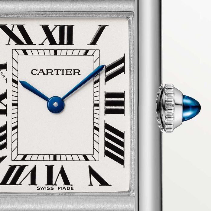 Годинник унiсекс Tank Must de Cartier watch black
