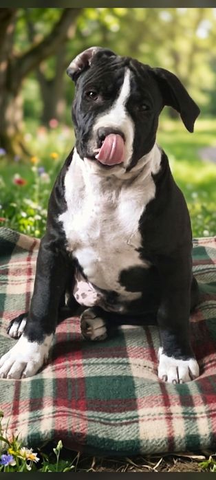 Amstaff szczeniak